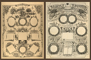 Antique Family Records - Blank, a Texture Graphic by Blue Line Design (Thumbnail 6 of 17)