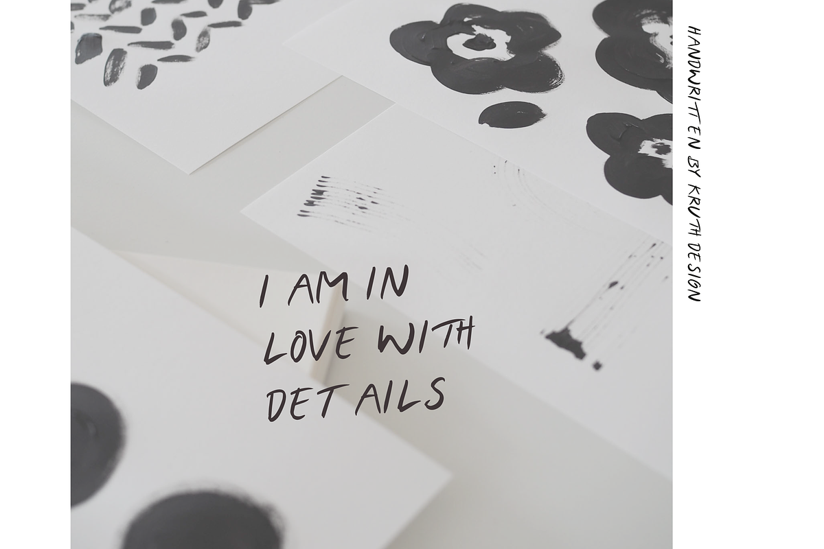HANDWRITTEN STYLE FONT / mare, a Font by KruthDesign (Photo 4 of 8)