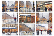 Paris Landscape, a Background Graphic by by creative paper (Thumbnail 11 of 13)