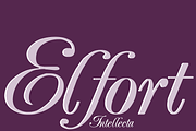 Elfort, a Script Font by Intellecta Design (Thumbnail 1 of 2)