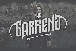 Garreng Decorative Typeface