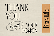 Braxttile Elegant Serif Font, a Script Font by Graphicxell (Thumbnail 9 of 9)