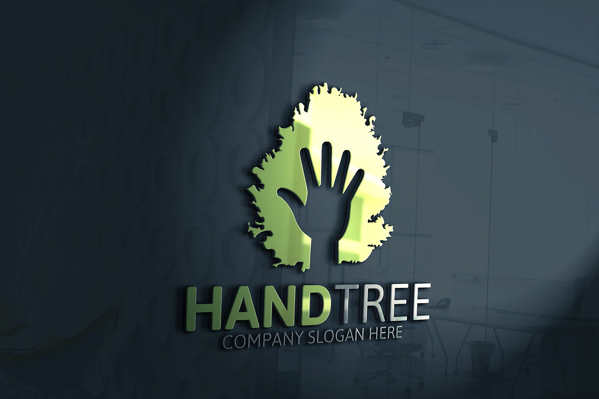 Hand Tree Logo, a Branding & Logo Template by Josuf Media (Photo 2 of 7)