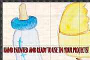 Welcome Baby 76 New Baby Elements, a Person Illustration by Violet LeBeaux (Thumbnail 3 of 3)