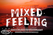 Mixed Feeling Font, a Font by VitaminRGB (Thumbnail 2 of 7)