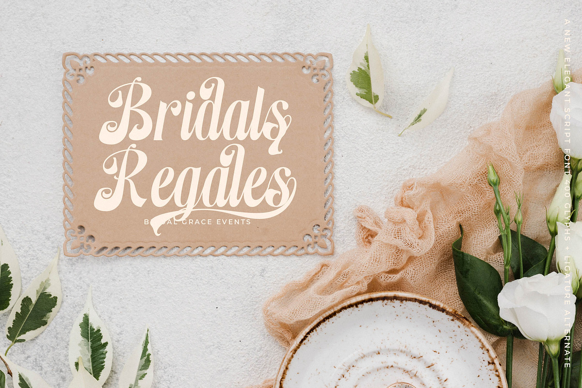 Hedmesa: Elegant Script Font, a Script Font by timelesstype.co (Photo 11 of 20)