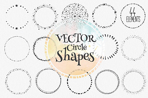 Hand Drawn Circle Shapes