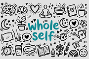 Mental Health & Wellness Doodle, a Healthcare Illustration by Huza Studio (Thumbnail 1 of 10)