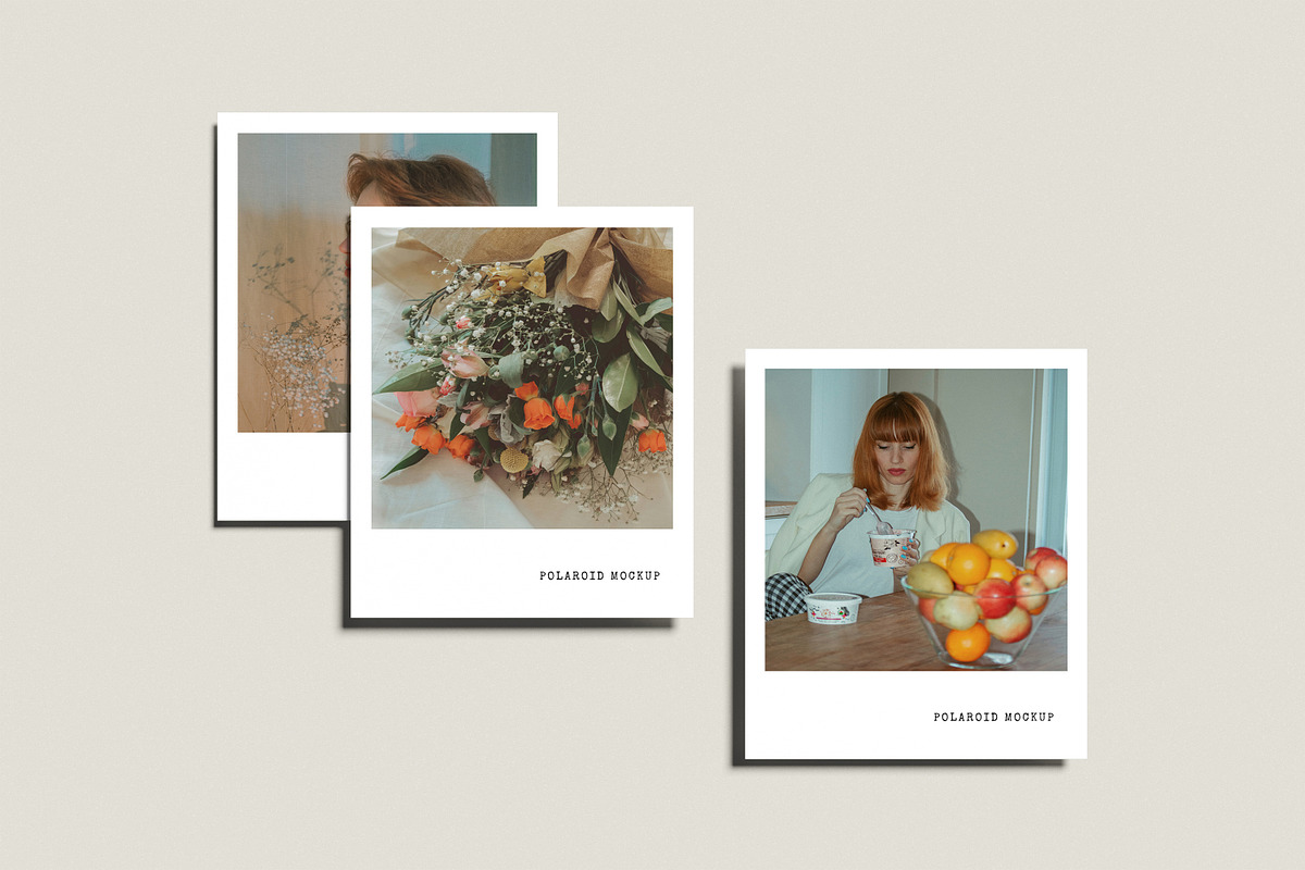 Polaroid Mockup, a Merchandise Mockup by Twins_studio926 (Photo 2 of 5)