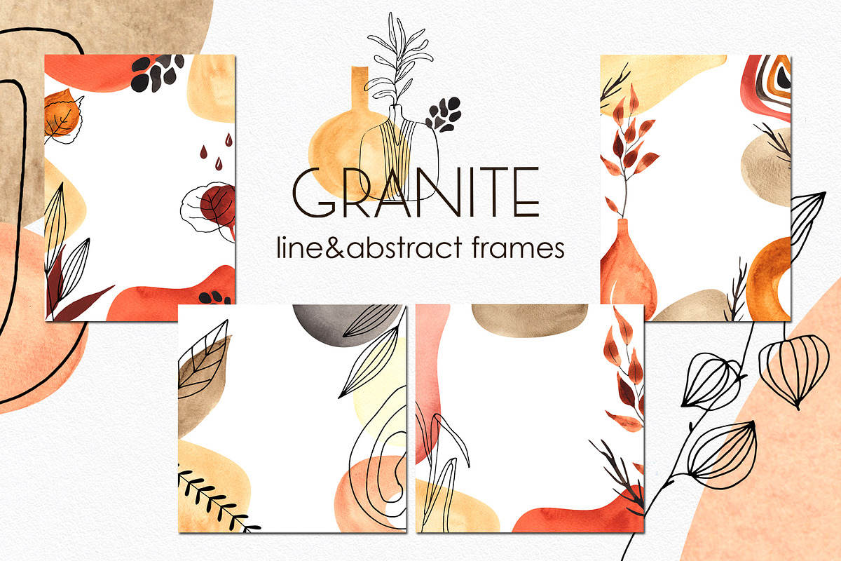ABSTRACT  BUNDLE 4 in 1, an Object Graphic by Ana-Sakuta (Photo 12 of 31)