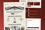 Lawvia - Legal Consultation Landing, a Landing Page Template by productype1 (Thumbnail 4 of 5)
