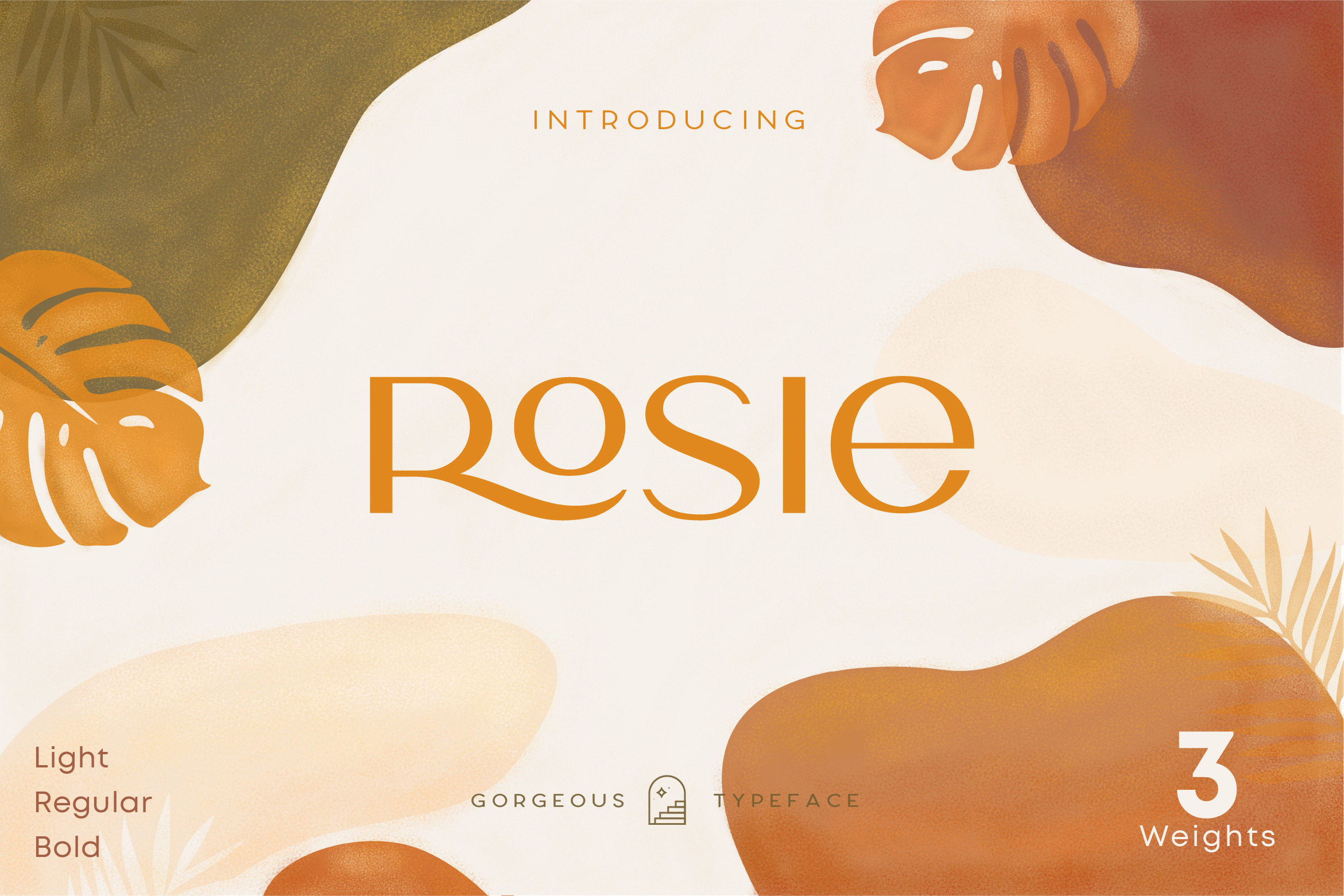 Rosie Sans - Gorgeous Typeface by Kaligraco | Creative Market