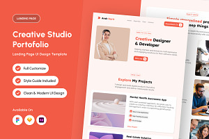 Arah Karir - Portfolio Landing Page, a Landing Page Template by productype1
