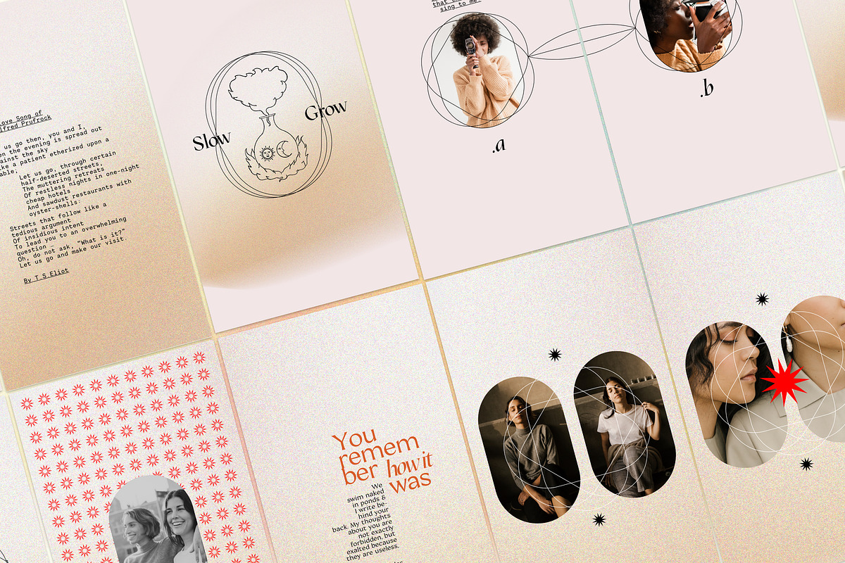 Makeshift Carousel & Quotes Canva PS, a Social Media Template by Sparrow & Snow (Photo 19 of 38)