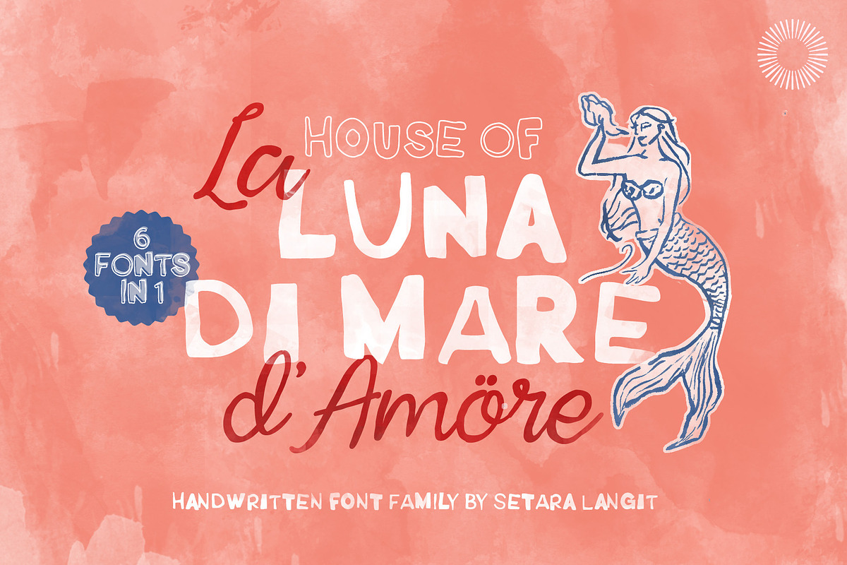Luna di Mare - Messy Sans, a Sans Serif Font by Setara Langit CreativeStd (Photo 1 of 7)