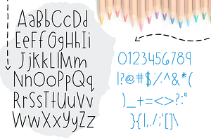 Playroom Font Doodles