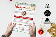 Real Estate Happy Holidays Neighbor, a Flyer Template by CreativeVinesStore (Thumbnail 2 of 5)