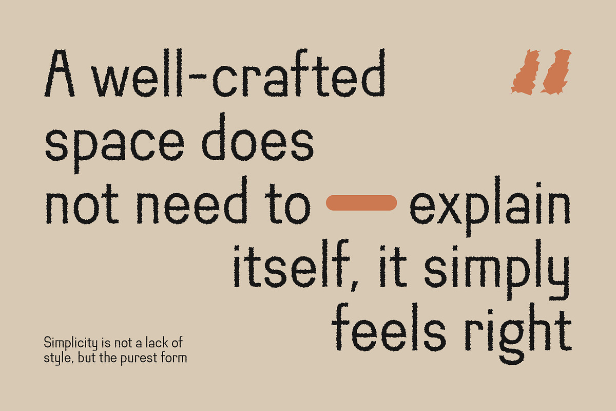 Remond Rough, a Sans Serif Font by Craft Supply Co. (Photo 6 of 8)