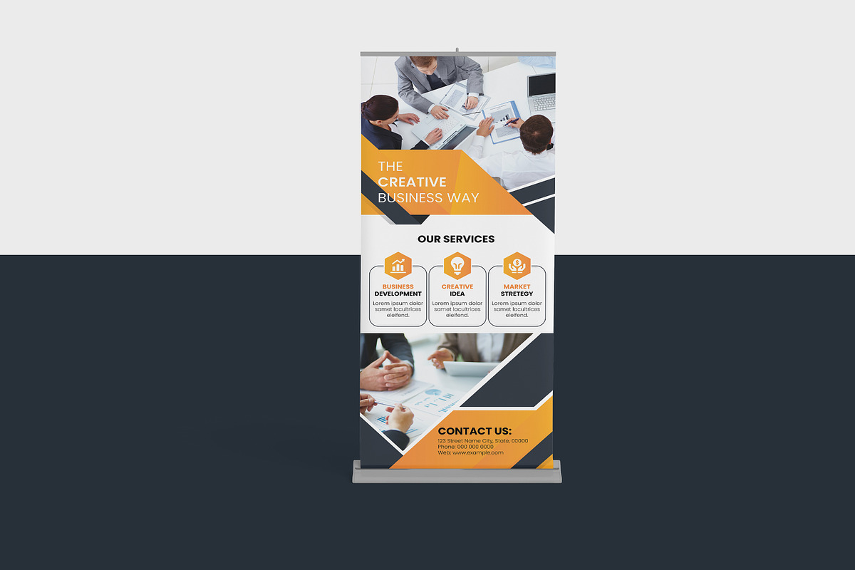 Business Roll-Up Banner, a Stationery Template by Template Shop (Photo 2 of 4)