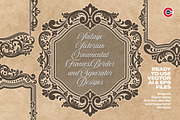 Vintage Victorian Ornamental Frames, a Decorative Illustration by C-Kav (Thumbnail 3 of 7)