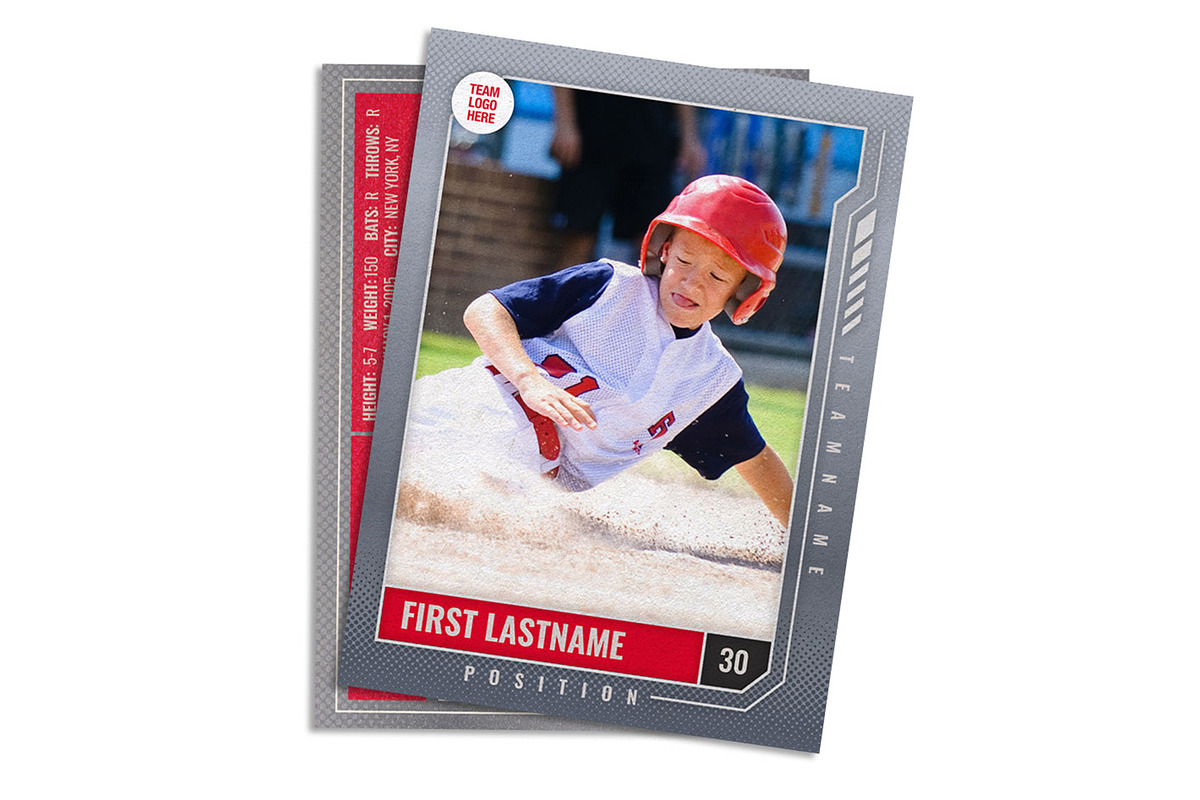 14-Card Mega Pack, a Design Template by Sports Card Templates (Photo 15 of 15)