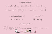 Sareeka Script ( Lovely Sale 30% ), a Script Font by AQR Studio (Thumbnail 4 of 7)