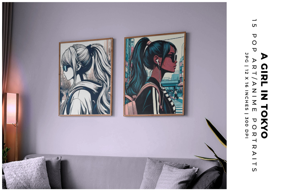 A Girl in Tokyo, a Person Illustration by Digital Art Creations (Photo 8 of 8)