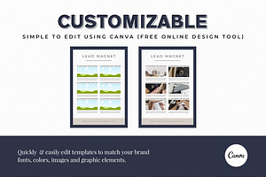 Lead Magnet Template Bundle - Canva