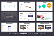 Aura Powerpoint Template, a Presentation Template by Jetfabrik (Thumbnail 2 of 8)