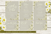 Grey Daisies Wedding Invite Suite, an Invitation Template by R Whitehurst Design (Thumbnail 4 of 10)