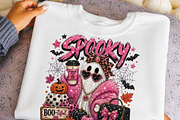 Pink Spooky Ghost Glitter Halloween, an Object Illustration by DreamCafeArt (Thumbnail 6 of 6)