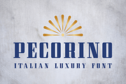 Pecorino Font, a Font by hudlow (Thumbnail 1 of 4)