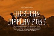 King Western - Artdeco Typeface Font, a Serif Font by QR Design Studio (Thumbnail 2 of 7)