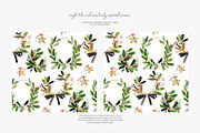 watercolor Christmas dogs patterns, a Pattern Graphic by Patishop Art (Thumbnail 5 of 9)