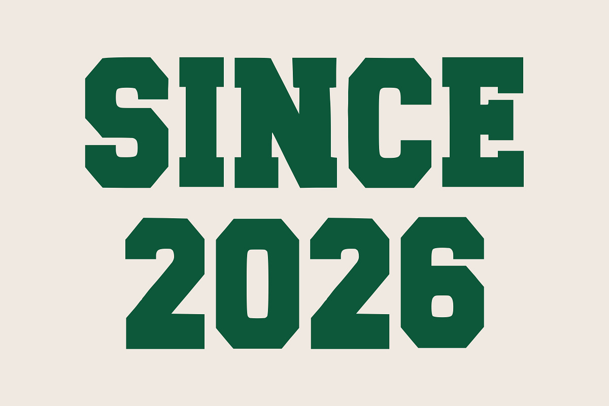 Vintage Army - College Font, a Slab Serif Font by Limited.studio (Photo 5 of 6)