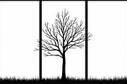 Multi-Panel Tree Silhouette Laser, a Graphic by balal (Thumbnail 3 of 9)