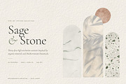 Sage & Stone Botanical Textures, a Texture Graphic by A Northern Type (Thumbnail 1 of 9)