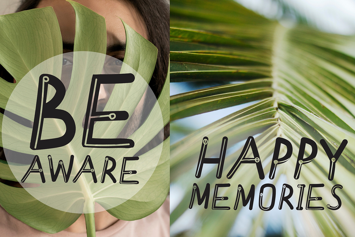 SALE! Meditative Font - Display, a Symbol Font by Fli Store (Photo 5 of 7)