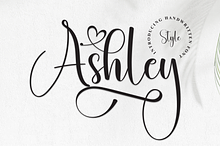 Ashley | Script Font
