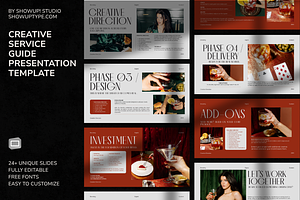Creative Service Guide Google Slides
