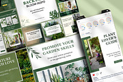 Gardening Instagram Canva Post Temp, a Social Media Template by Snapybiz (Thumbnail 3 of 10)