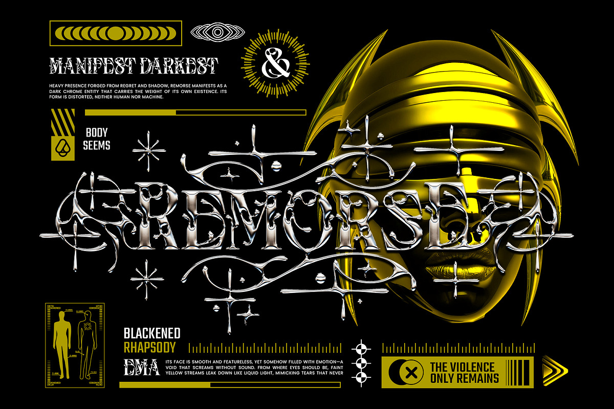 Tribal Hole Typeface, a Serif Font by alit design (Photo 3 of 20)