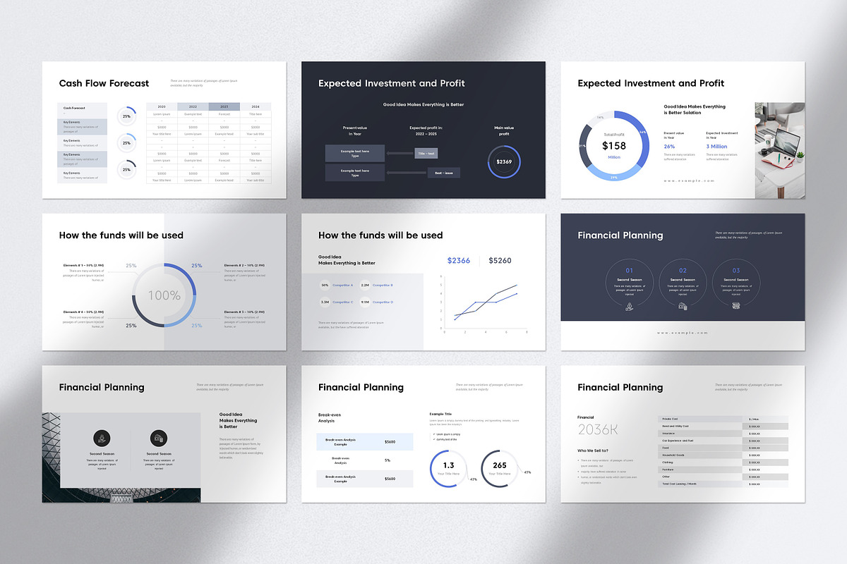 Business Plan PowerPoint Template, a Presentation Template by GoldenPixelStudio (Photo 24 of 29)