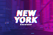 Felix Glitch Duo Font, a Sans Serif Font by khurasan (Thumbnail 2 of 7)