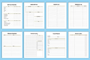 2024-2025 That Girl Planner Canva, a Stationery Template by Designmela01 (Thumbnail 5 of 8)