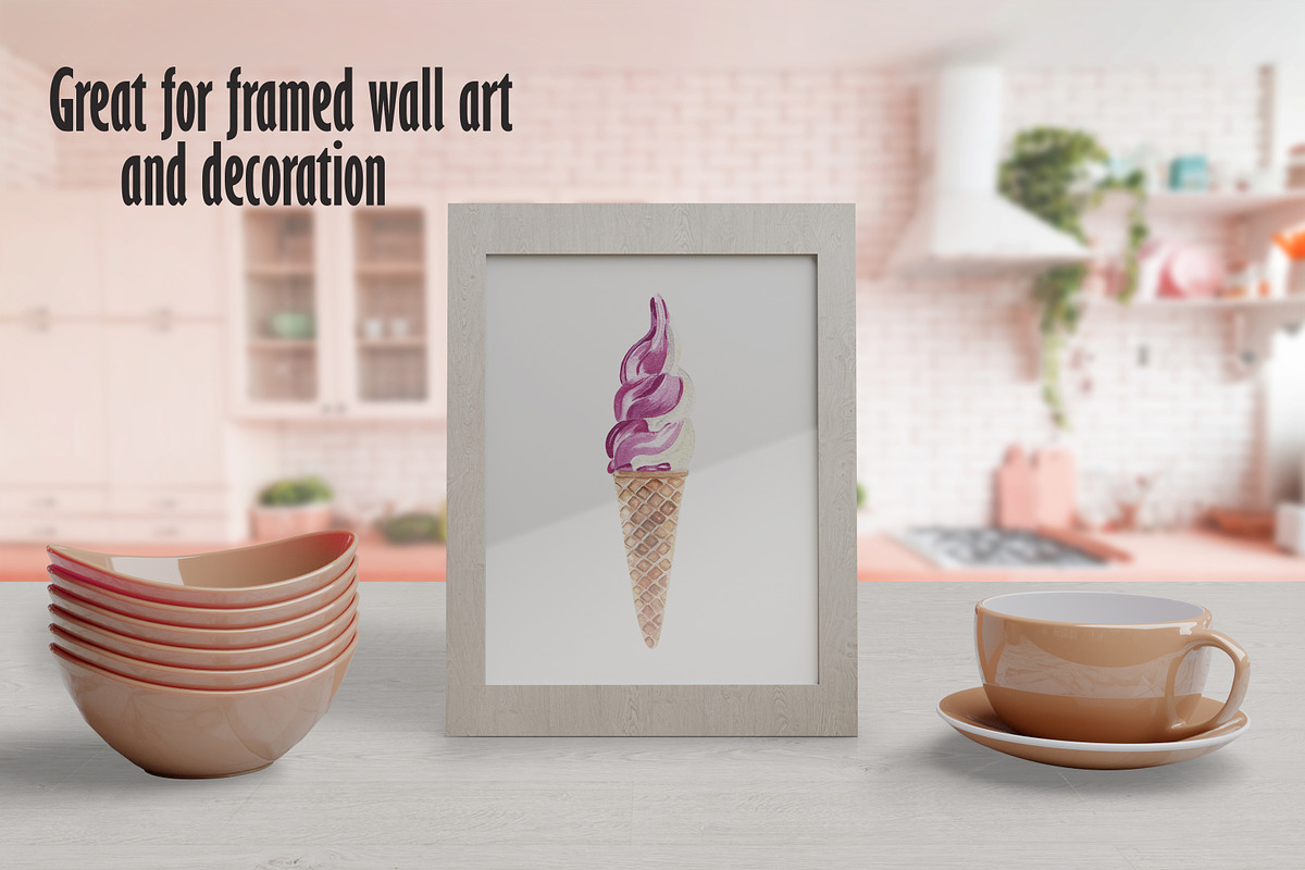 Food bundle-watercolor, a Food Illustration by Visual Animal (Photo 10 of 22)