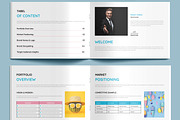 Minimal Brand Portfolio Template, a Brochure Template by MightyDesign (Thumbnail 3 of 9)
