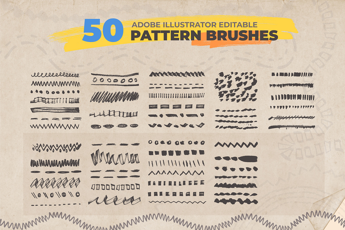 Scribble Stamps Doodle Bundle 2000+, an Object Graphic by DesignToonsy (Photo 26 of 28)