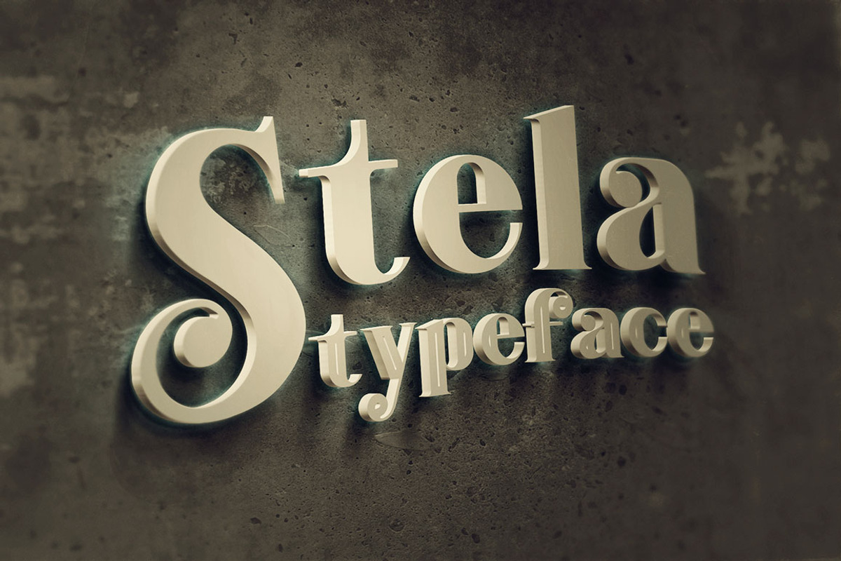 Stela - Display Font preview 7