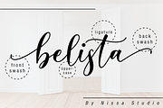 Belista Script, a Script Font by Nissa Studio (Thumbnail 10 of 12)
